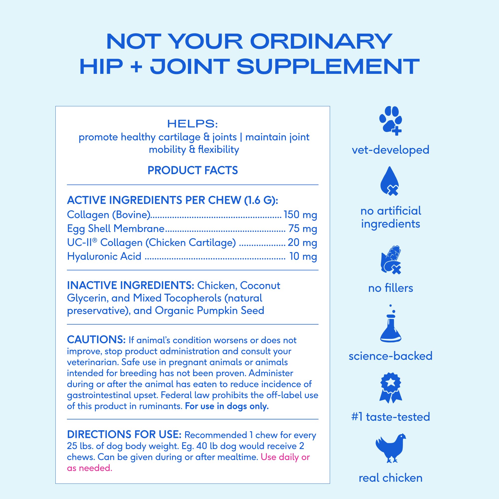 Native Pet Age Defense Energy Bundle Pack: Mobility Care Hip & Joint Supplement for Dogs, The Daily 11-in-1 Multivitamin Powder - 60 Count & Omega 3 Fish Oil for Dogs & Cats - 16 Oz - Image 9