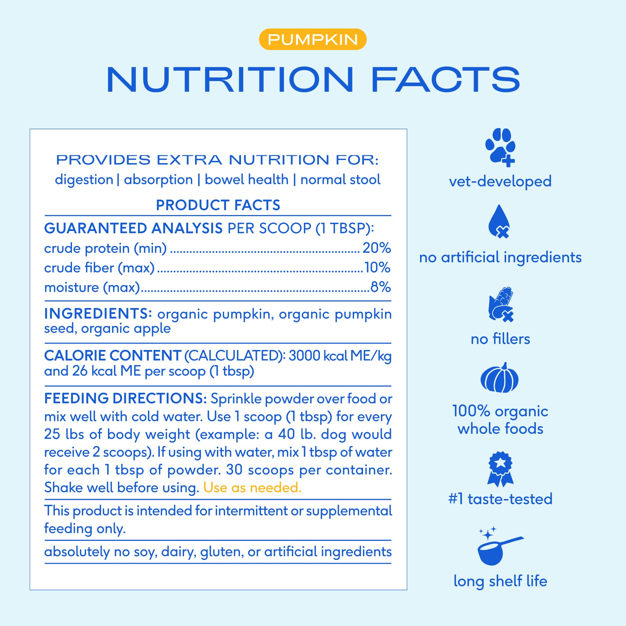 Native Pet Beef Bone Broth for Dogs (4.75 oz) & Organic Pumpkin for Dogs (8 oz.) - Dog Bone Broth Powder Food Topper for Picky Eater and All-Natural, Organic Fiber Pumpkin Powder - Image 6