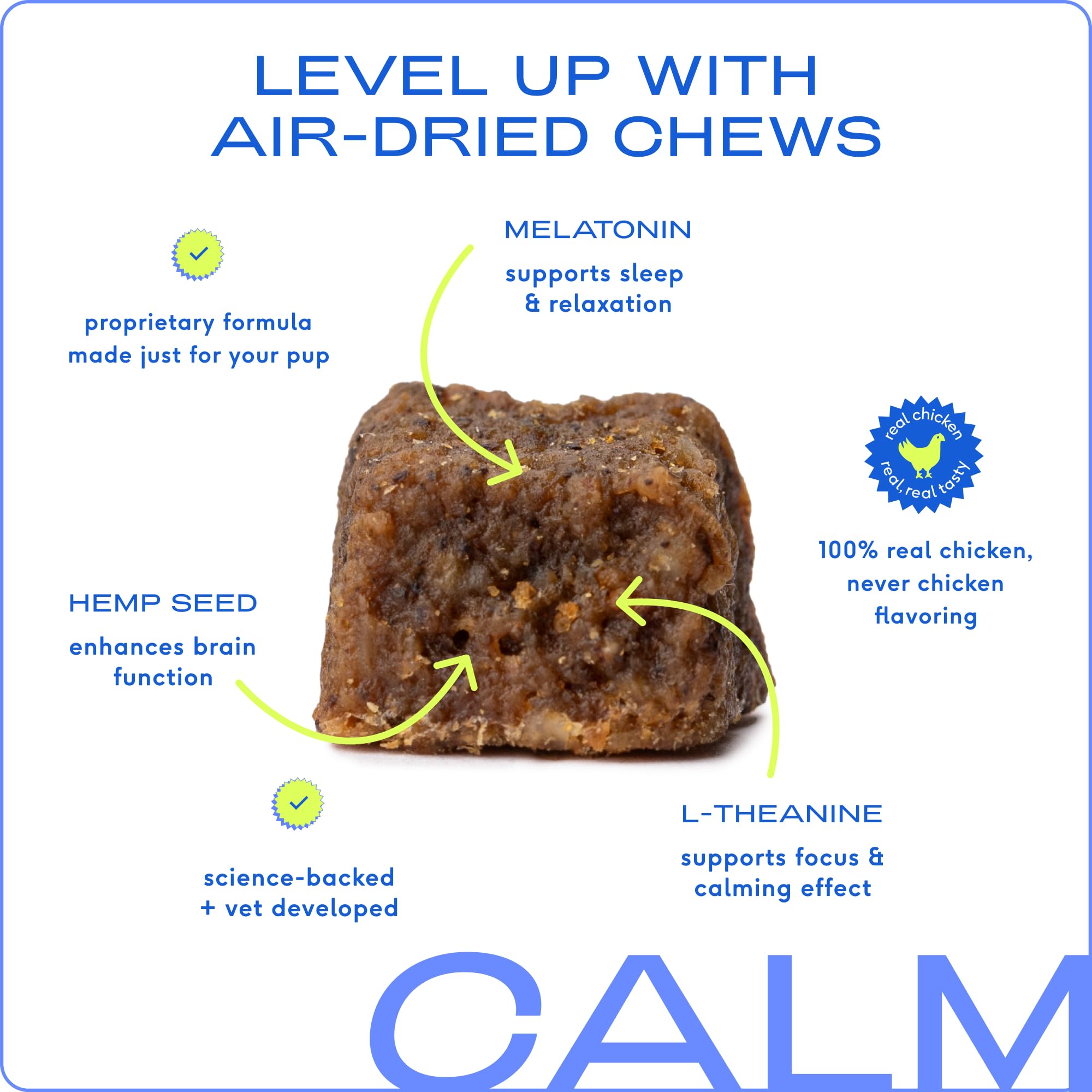 Native Pet Calm & Digestive Care Bundle: 60 Scoops GutWell Power Poop - Digestive Enzymes & Fiber for Dogs & 60 Calming Chews for Dogs - Melatonin to Help with Stress & Anxiety - Image 5