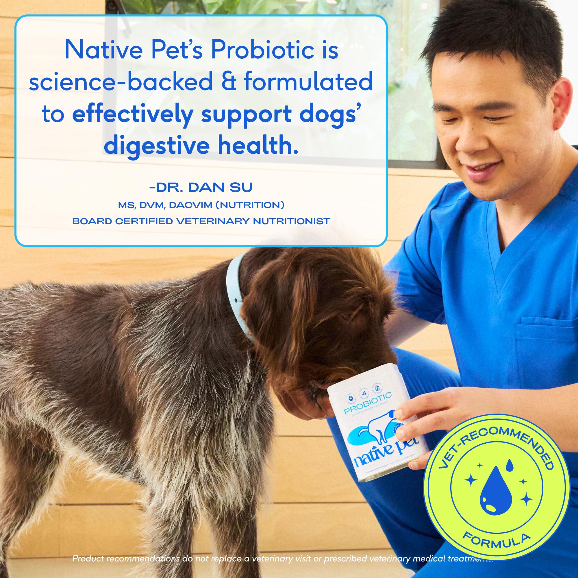 Native Pet Goat Milk Powder for Dogs (60 Scoops) & Probiotics for Dogs (30 Scoops) - Probiotics Powder for Digestive Health, Gut Support, & Immune Boost - Organic Goat Milk Powder - Image 8